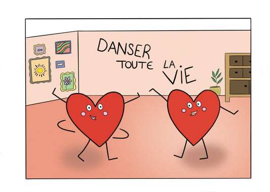 Illustration "DANSER TOUTE LA VIE"