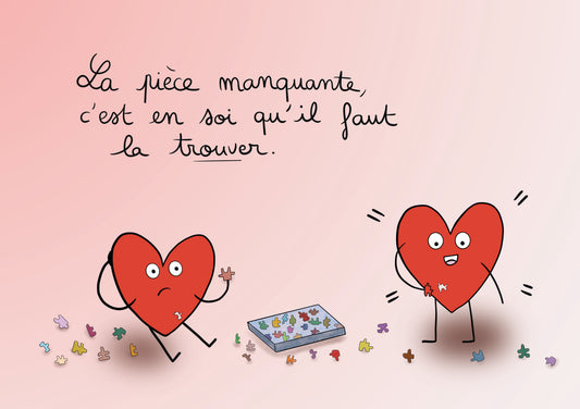 Illustration "Pièce manquante"