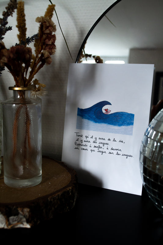 Illustration "Tant qu'il y aura des vagues"