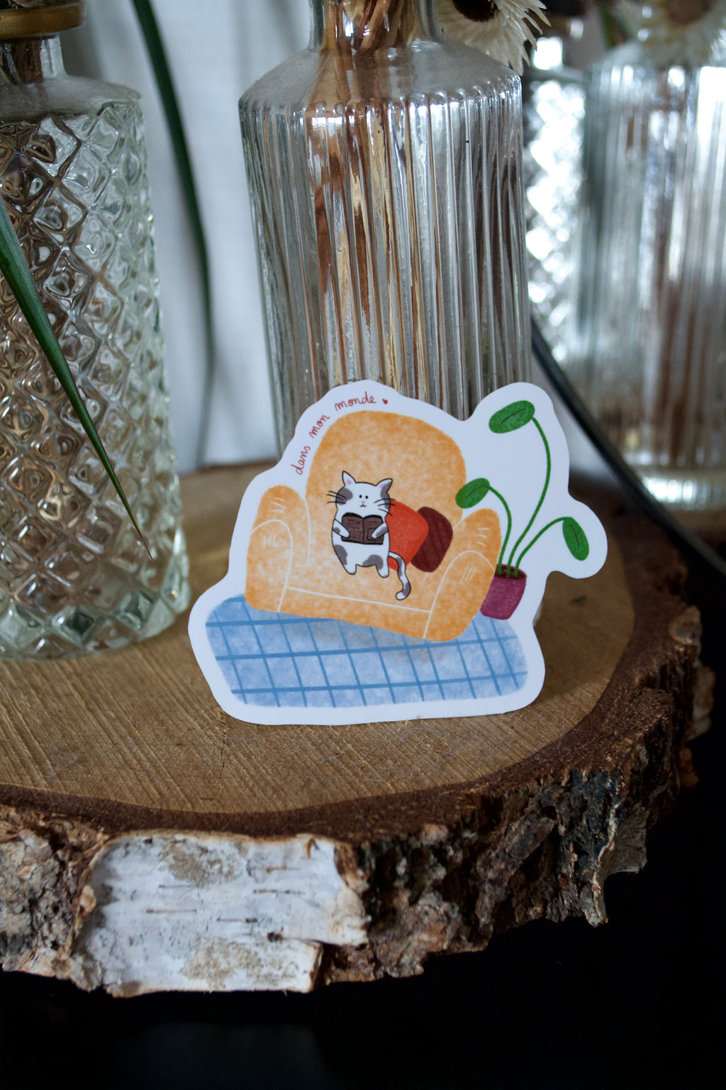 Stickers "dans mon monde"