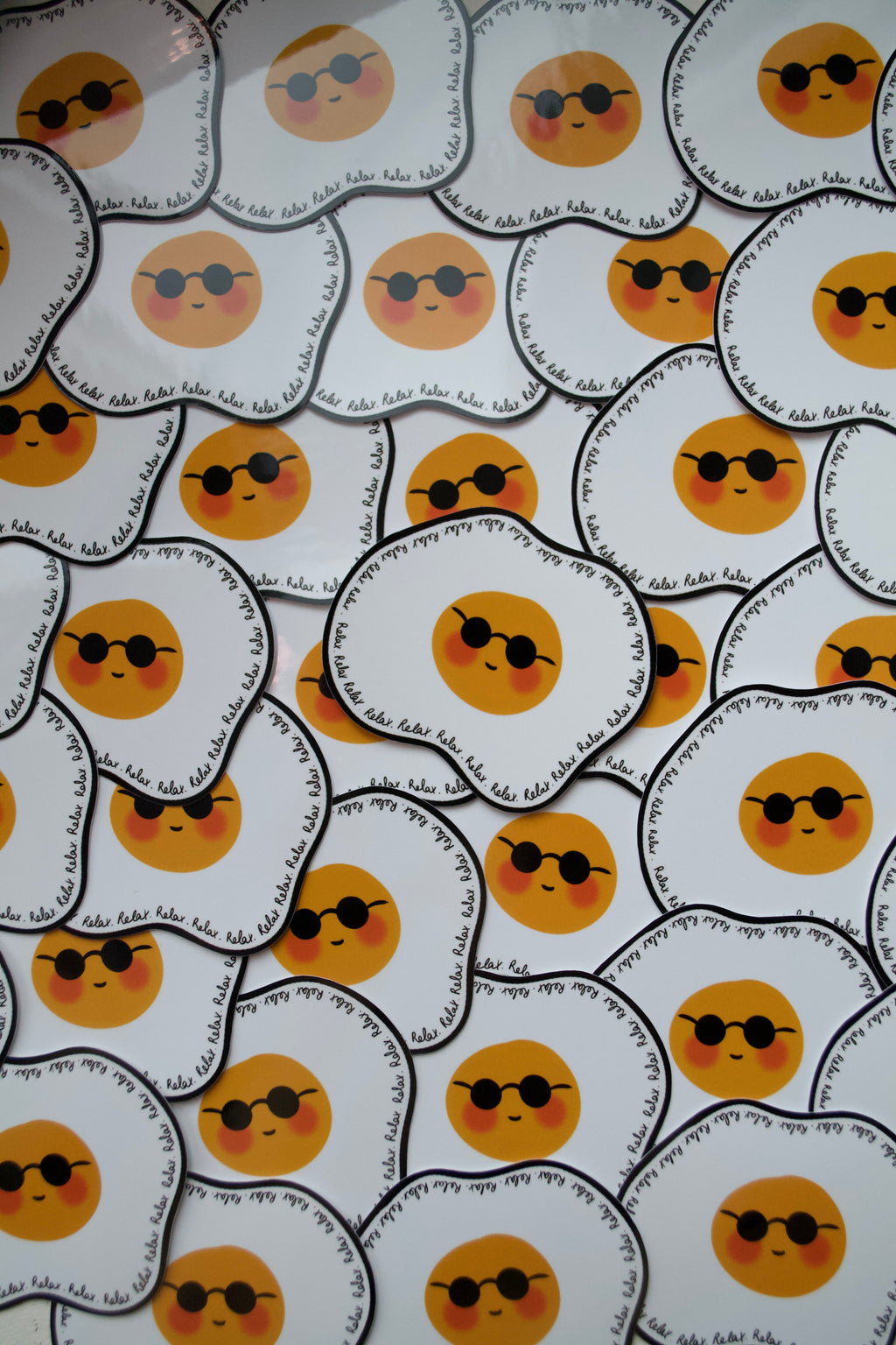 Stickers "l'œuf au calme"