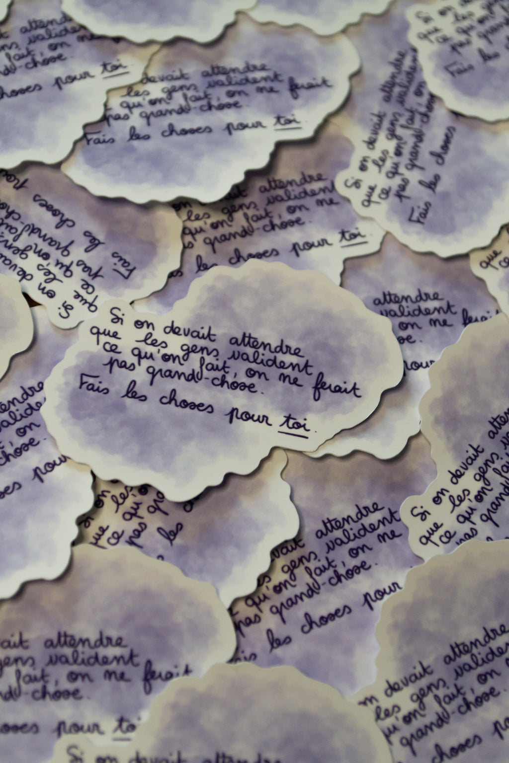 Autocollant citation