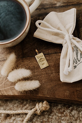 Réconfortant "Crois en toi !" - sous le sable design - grisbleu