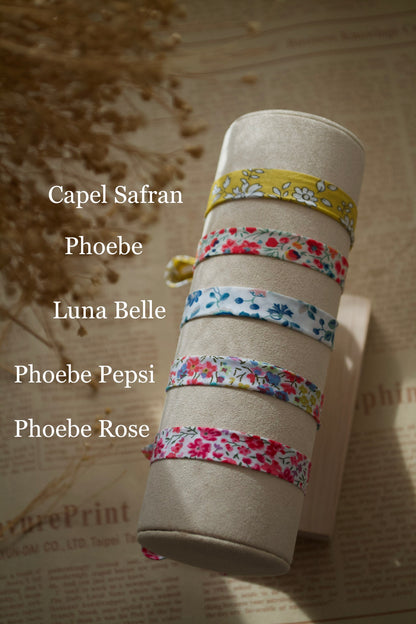 Bracelet "Au Creux du Cœur" - sous le sable design - grisbleu