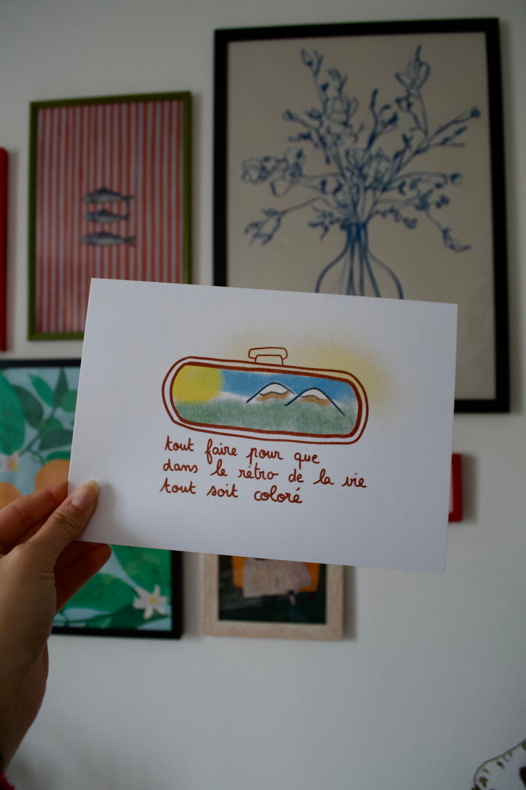 Illustration "Rétro de la vie"
