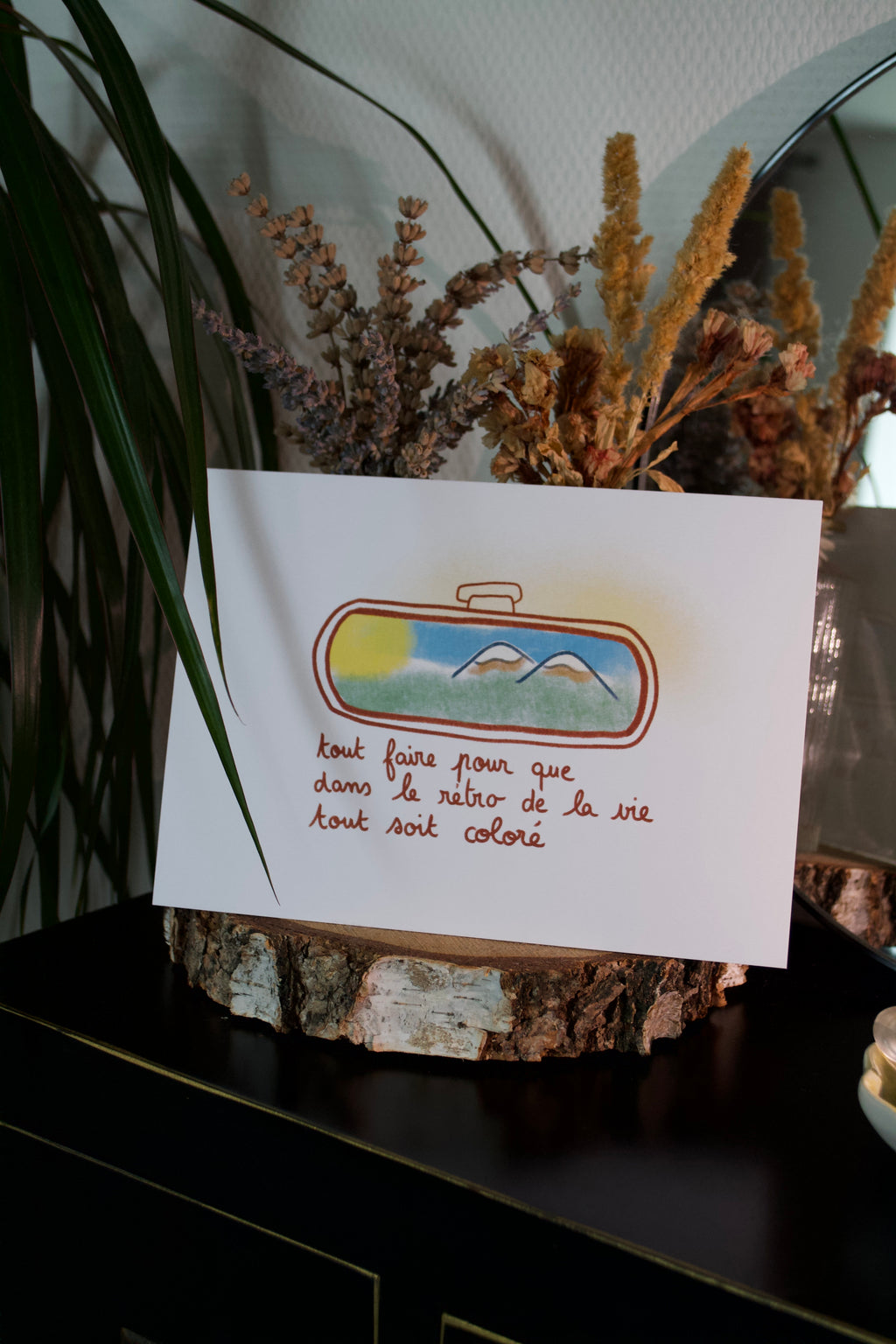 Illustration "Rétro de la vie"
