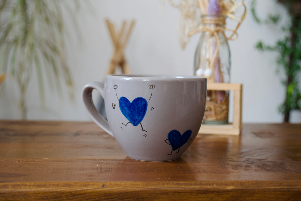 Tasse "Cœur qui hésite, cœur qui fonce"