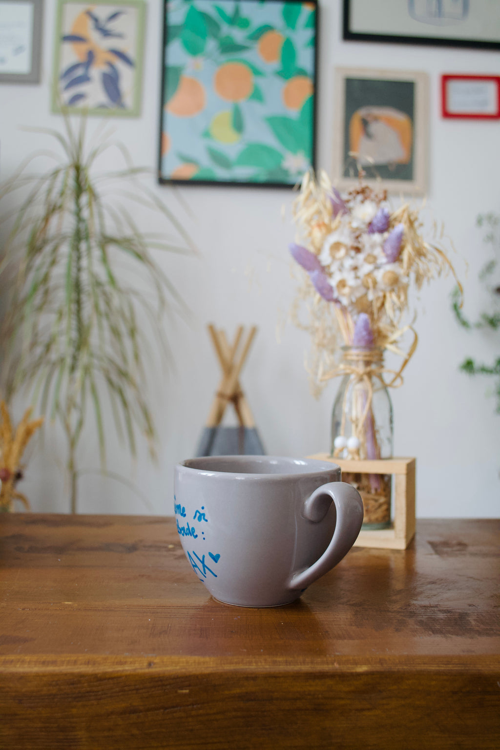 Tasse "et même si ça déborde : RELAX"