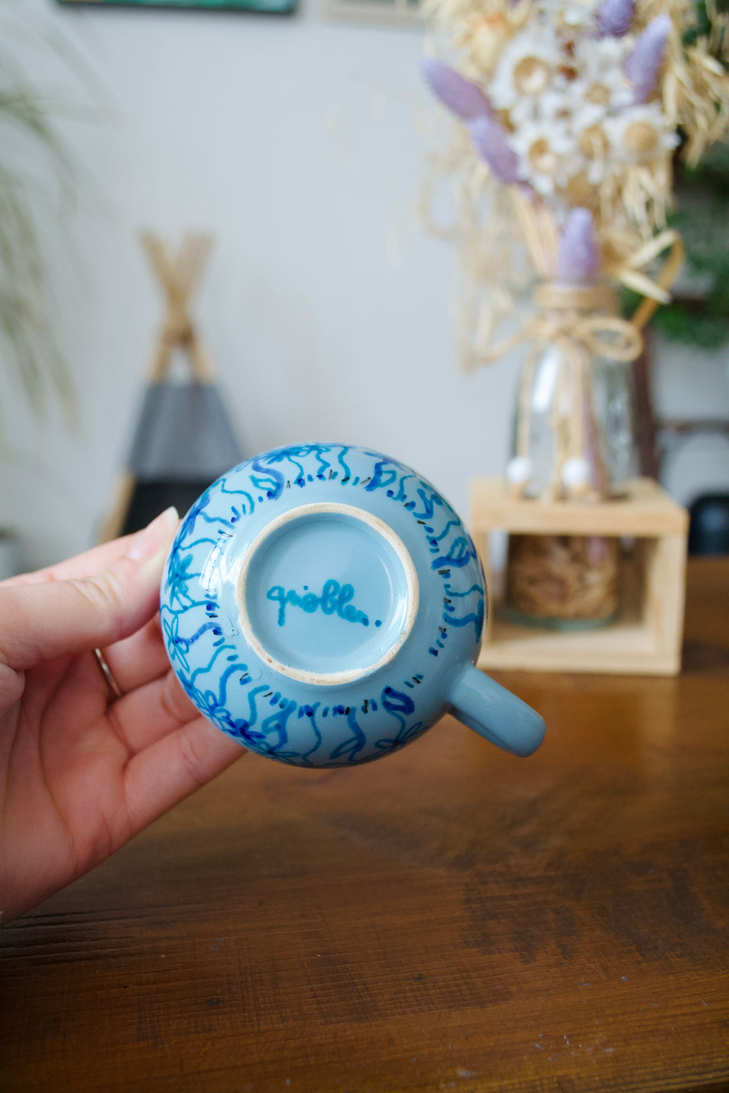Petite tasse "fleurs fragiles"