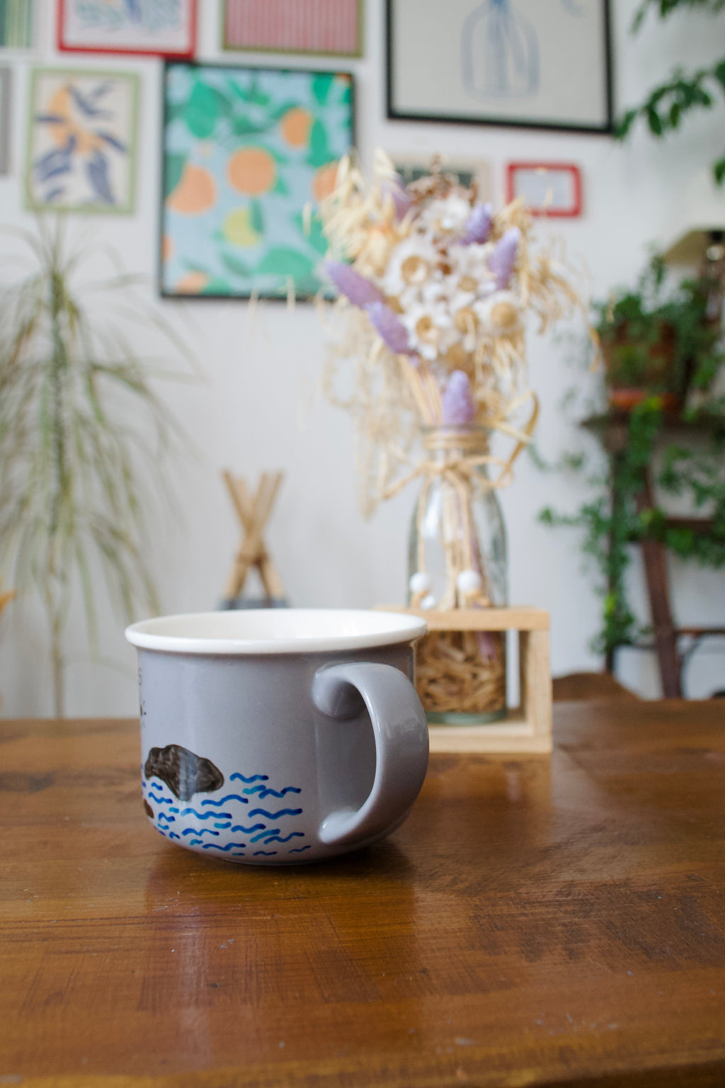 Tasse "courir vers le soleil"