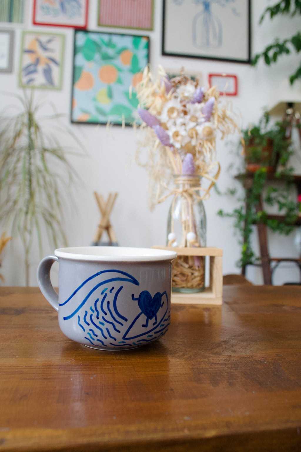 Tasse "courir vers le soleil"