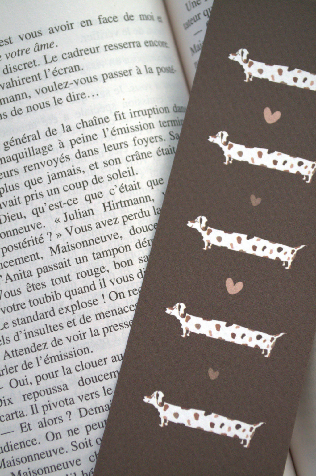 Marque-page "toutou"