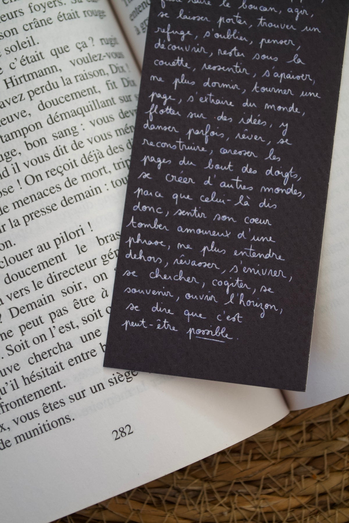 Marque-page "LIRE pour ..."