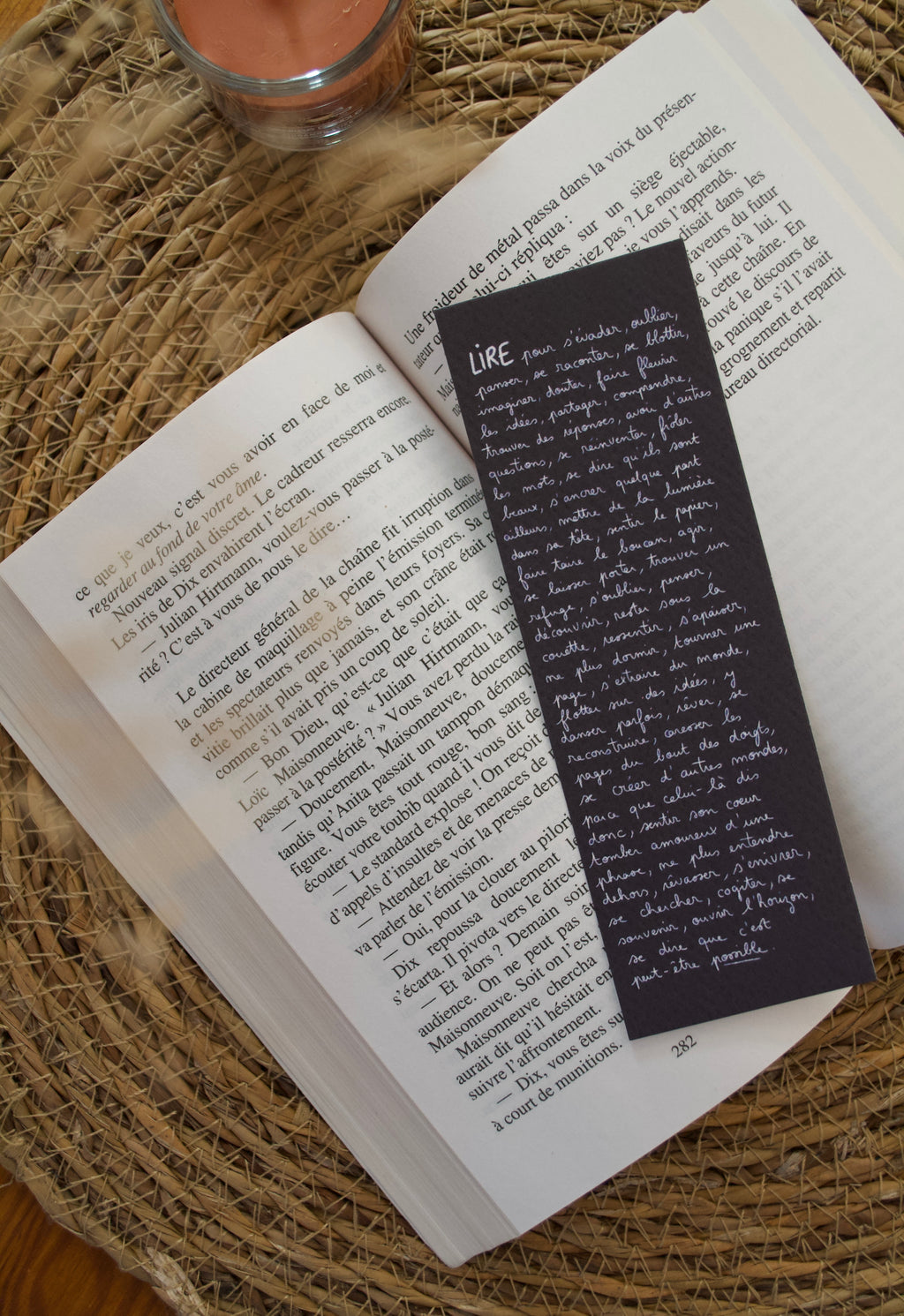 Marque-page "LIRE pour ..."