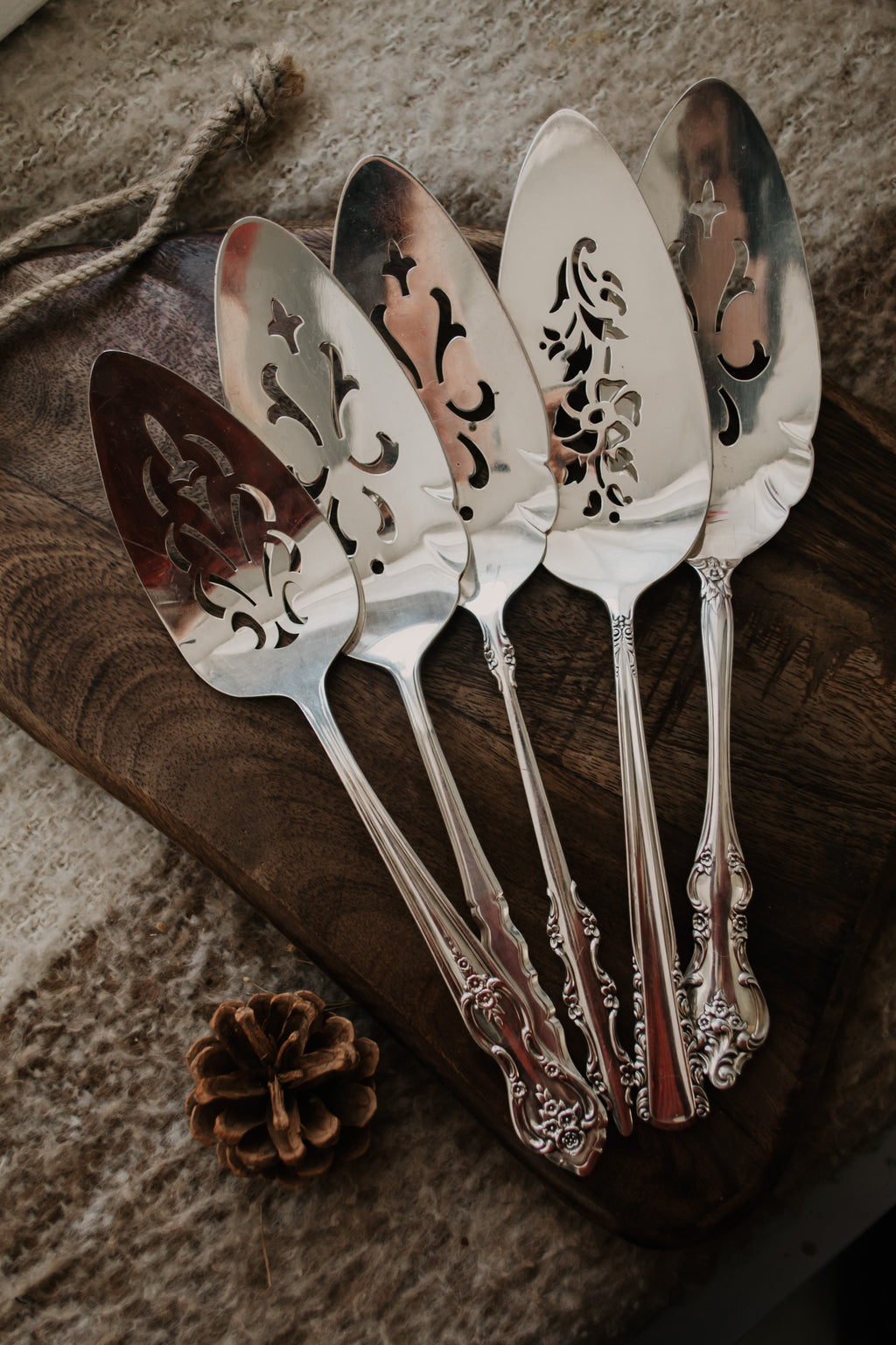 Personnalisation de pelle à tarte - sous le sable design - grisbleu