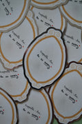 Stickers "rappelle toi : tu es assez"