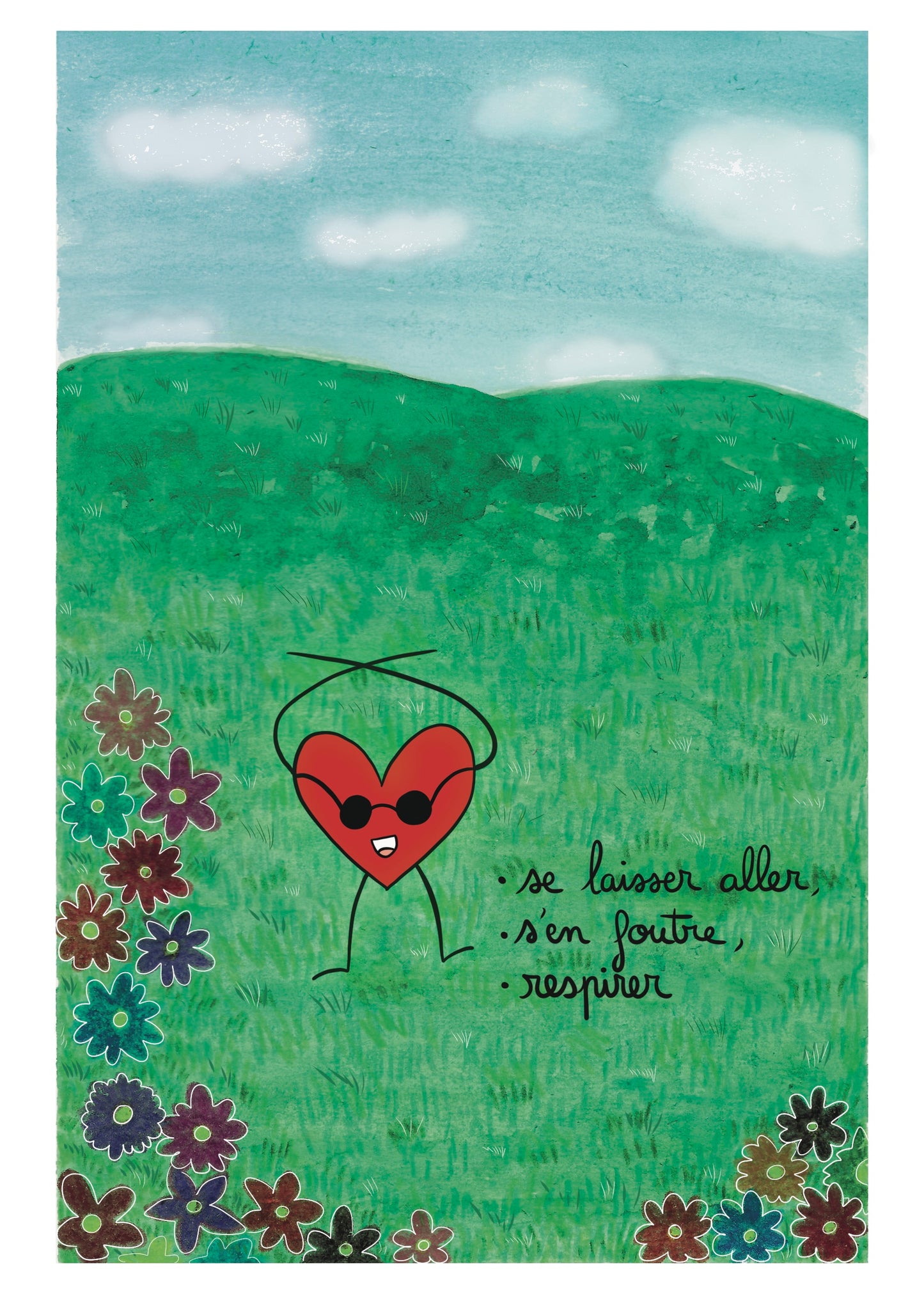 Illustration "Se laisser aller"