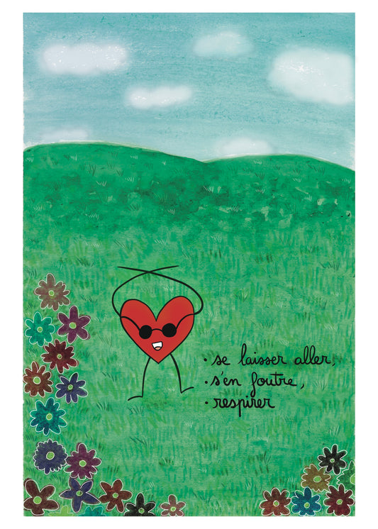Illustration "Se laisser aller"