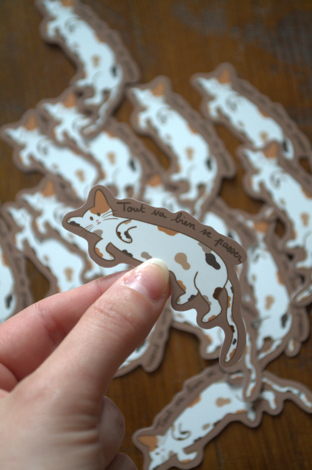 Stickers "tout va bien se passer"