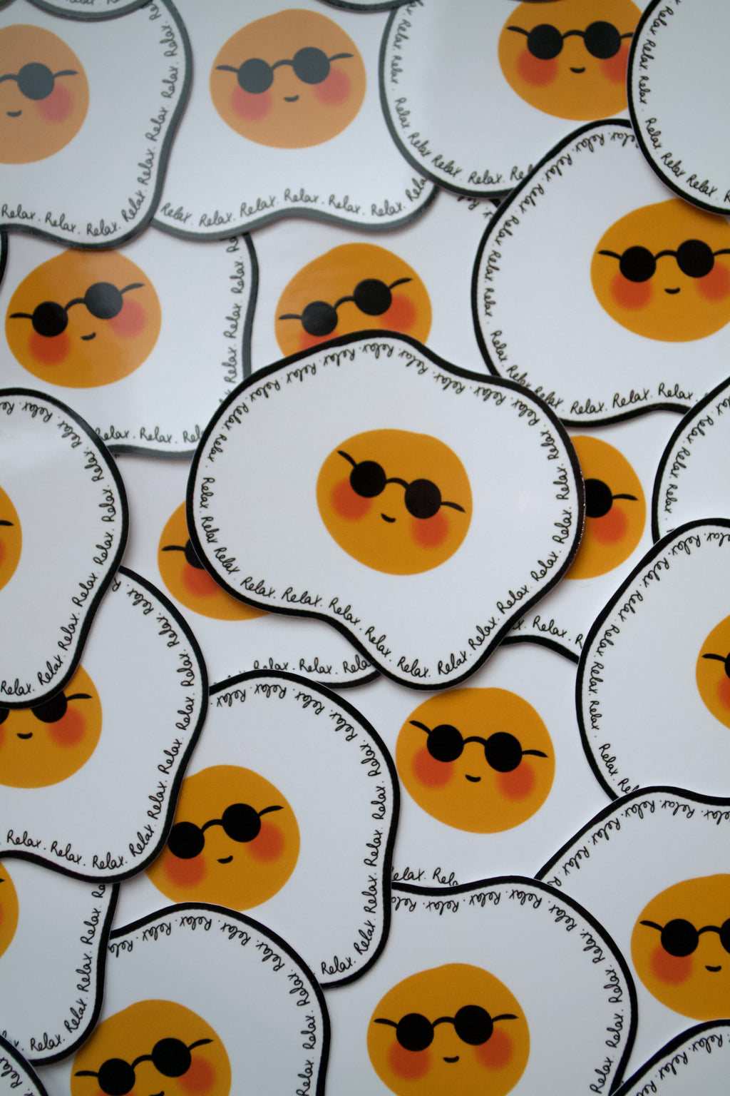Stickers "l'œuf au calme"
