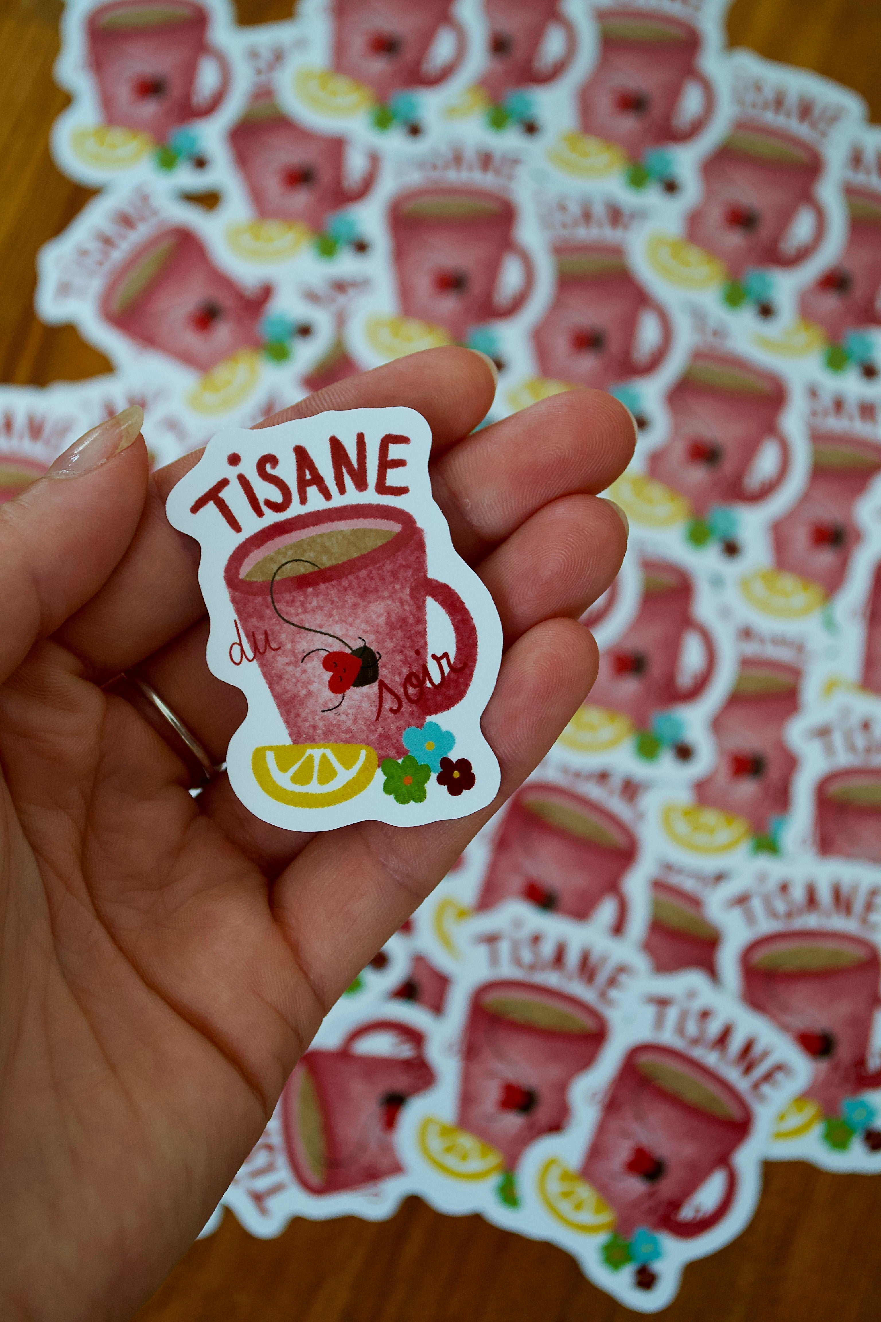 Stickers "TISANE du soir"